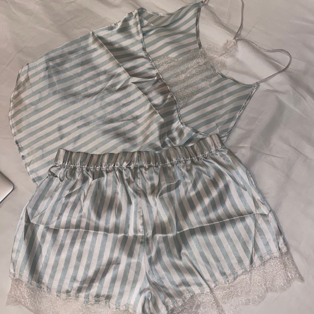 Victorias secret satin pjs